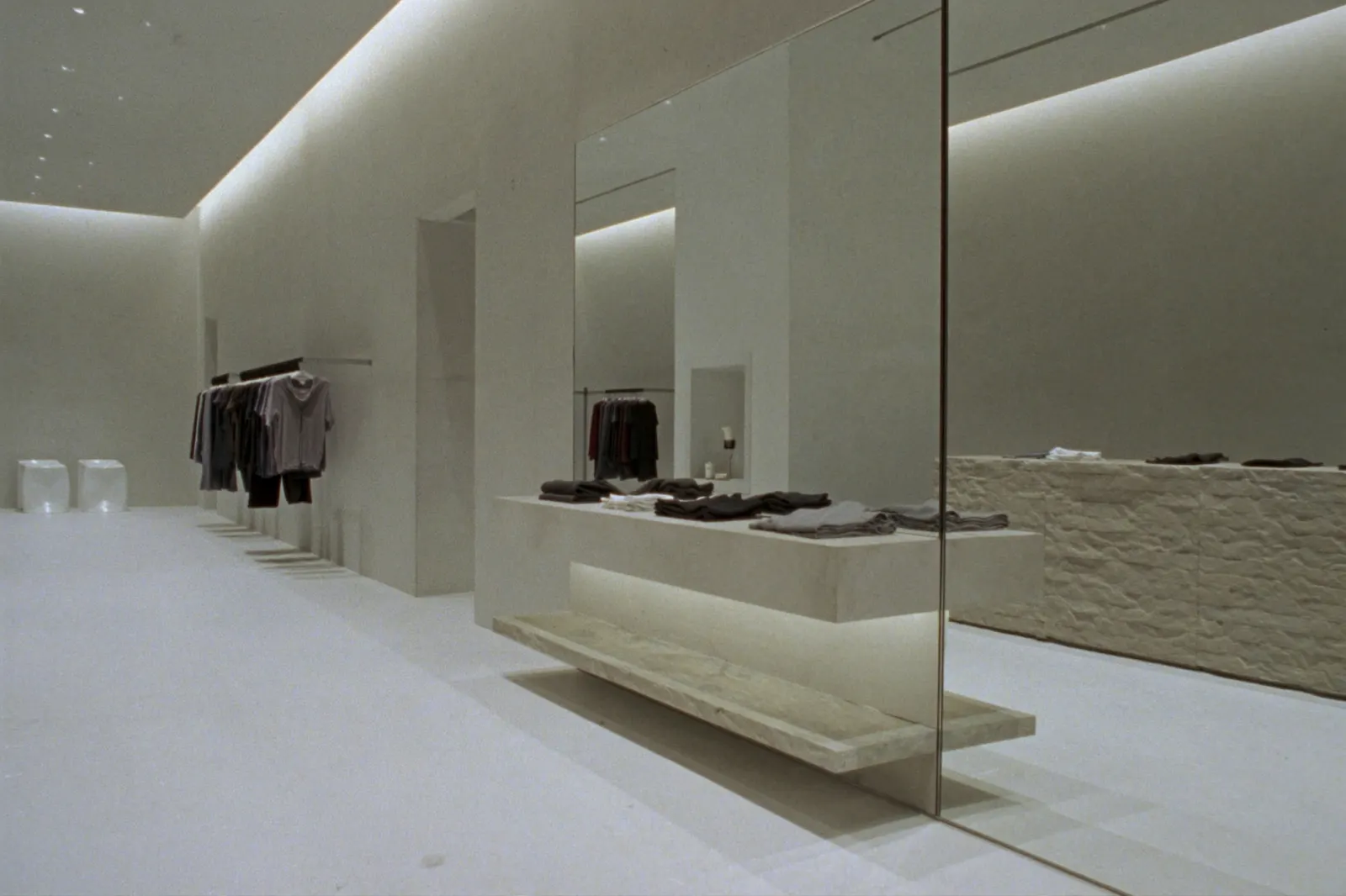 Counter, fashion and retail
